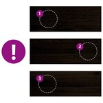 vidaXL Marches d'escalier 16 Pièces marron foncé 70x25x2 cm chêne massif