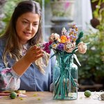 Lego creator expert 10280 bouquet de fleurs  fleurs artificielles  kit de décoration florale diy  set pour adultes
