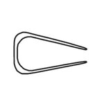 Baguette à relier Serodo  Transparent 6 mm Lot de 25 EXACOMPTA