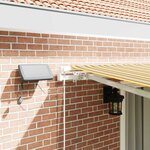 vidaXL Auvent Rétractable avec Multicolore 450 ×300 cm tissu