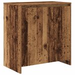 vidaXL Buffet 3 Pièces Bois ancien 70 x 41 x 75 cm Bois d'ingénierie