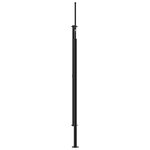 vidaXL Auvent latéral rétractable vert foncé 200x300 cm