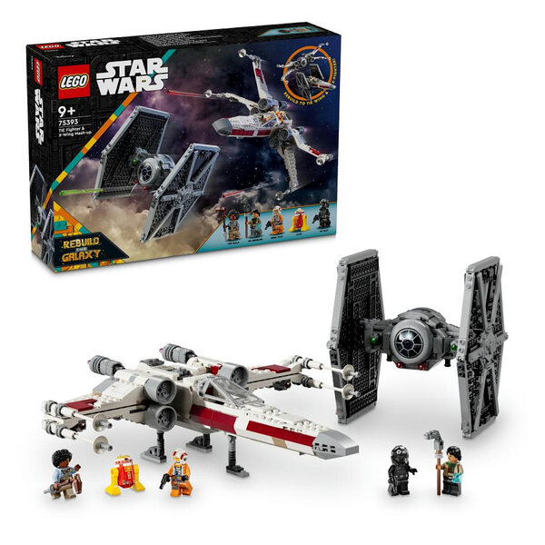 75393 - Ensemble Combinaison TIE Fighter et X-Wing de LEGO Star Wars