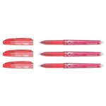 Stylo roller FriXion Point 0 5 Rouge x 3 PILOT