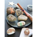 Marqueur Peinture brillante 751 Or Pointe Ronde 1-2 mm x 10 EDDING