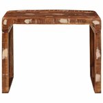 vidaXL Table d'appoint 60 x 35 x 45 cm bois de récupération massif