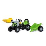Rolly Toys 023196 - Tracteur à pédales pour enfant rollyKid Deutz-Fahr