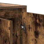 vidaXL Buffet Chêne fumé 135 x 41 x 69 cm Bois d'ingénierie