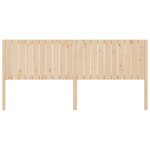 vidaXL Tête de lit 205 5x4x100 cm Bois massif de pin