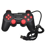 Esperanza EGG102R Manette de jeu Noir  Rouge USB 2.0 Manette de jeu Analogique/Numérique PC