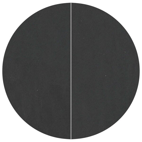 vidaXL Tapis de piscine Noir Ø 244 cm Tissu non tissé