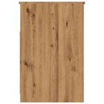 vidaXL Commode chêne artisanal 40x50x76 cm bois d'ingénierie