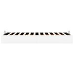 vidaXL Cadre de lit ottoman sans matelas blanc 80x200 cm similicuir