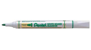 Marqueur pour tableau blanc MW85 Pointe ogive 2 mm Vert PENTEL