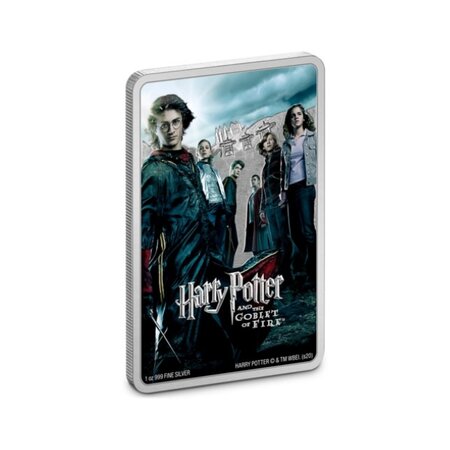 Harry Potter et la coupe de feu - Argent 1 Oz - 2 dollars - BE 2020