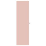 vidaXL Armoire de rangement Rose 60 x 40 x 140 cm Acier