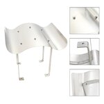 vidaXL Capot de cheminée Acier inoxydable 70 x 70 x 37 cm