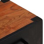 vidaXL Buffet 3 Pièces Marron 165 x 30 x 75 cm Bois d'acacia massif