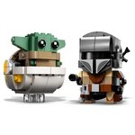 LEGO BrickHeadz Star Wars 75317 - Le Mandalorien et l'Enfant - Mandalorian & The Child