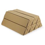Tube carton triangulaire brun raja 90x1100 mm (lot de 25)
