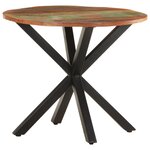 vidaXL Table d'appoint 68x68x56 cm Bois de récupération massif