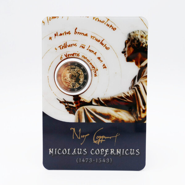 2 euros commémorative Malte 2023 coffret BU - Nicolas Copernic.