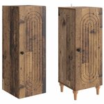 vidaXL Ensemble de Meubles 2 Pièces Bois ancien Bois d'ingénierie