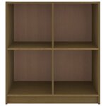 vidaXL Buffet Marron miel 70x33x76 cm Bois massif de pin