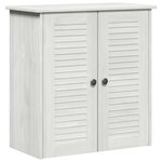 vidaXL Ensemble de mobilier de salle de bain VIGO 2 Pièces Marron