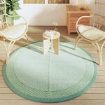 vidaXL Tapis d'extérieur ARAKIL vert Ø160 cm PP