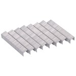 Agrafes forme u en acier 2000 pièces ferm eta1009