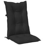 vidaXL Ensemble de coussins de chaise à dossier haut 6 Pièces