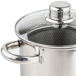 Hi pot à asperges 4 l argenté