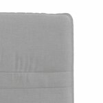 vidaXL Chaises à manger lot de 4 gris nuage tissu