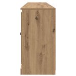 vidaXL Buffets avec tiroir 3 Pièces Chêne artisanal 70 x 35 5 x 67 5 cm