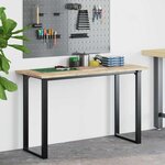 vidaXL Dessus de bureau non traité 160x50x2 cm bois d'acacia massif