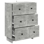 vidaXL Armoire à tiroirs 66 x 34 5 x 90 cm Bois d'ingénierie