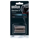 Braun 52b noire piece de rechange compatible avec les rasoirs series 5