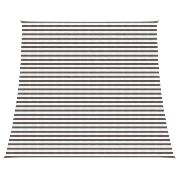 vidaXL Voile d'ombre 4 / 5 x 4 m HDPE Rectangulaire Gris clair et blanc