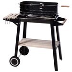 ProGarden Barbecue au charbon 86 5 cm Noir
