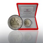 Pièce de monnaie 2 euro commémorative Vatican 2024 BE - Saint Thomas d'Aquin
