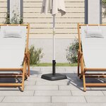 vidaXL Base de parasol pour mâts Ø32/35/38 mm 11 kg carré