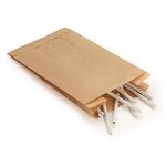 Sachet kraft brun économique plat 14 x 18 cm (lot de 1000)