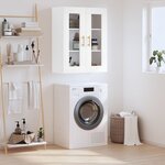 vidaXL Armoire murale blanc 69 5x34x90 cm