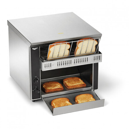 Toaster convoyeur professionnel inox 350 tranches/h - pujadas -  - acier inoxydable