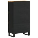 vidaXL Armoire latérale 60x33x107 cm bois massif de manguier