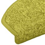 vidaXL Tapis d'escalier auto-adhésifs 15 pc 80 x 24 5 x 3 5 cm Vert