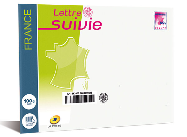 Prêt-à-Poster - Lettre Suivie - 100g - Unité