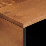 vidaXL Table basse Marron 80 x 50 x 40 cm Bois de mangue massif