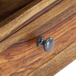 vidaXL Meuble TV 120x30x40 cm Bois de Sesham solide